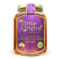 Pure Origins Raw Wild Flower Honey 500g