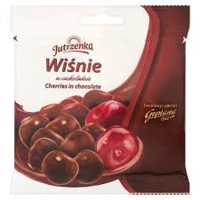 Jutrzenka Cherries in Chocolate 80g