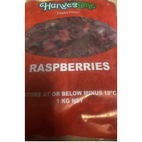 Harvestime Raspberries 1kg
