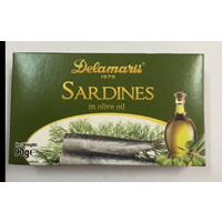 Delamaris Sardines In Olive Oil 90g