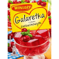 Winiary Jelly Cranberry Flavour 71g
