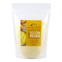 Chef's Choice Organic Yellow Polenta 500g