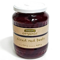 Polan Organic Sliced Red Beets 710g