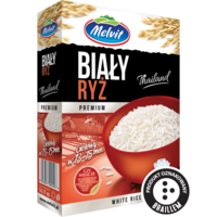 Melvit White Rice 4x100g