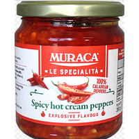 Muraca Spicy Hot Cream Peppers 280g
