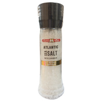 Marco Polo Atlantic Sea Salt with Grinder 325g