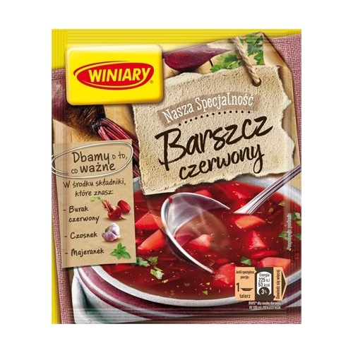 Winiary Red Borsch Instant Soup 60g