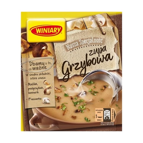 Winiary Mushroom Soup 48g