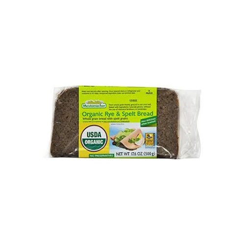 Mestemacher Organic Rye & Spelt Bread 500g