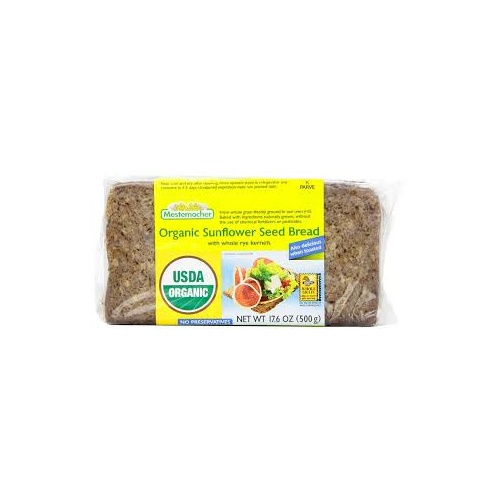 Mestemacher  Organic Sunflower Seed Bread 500g