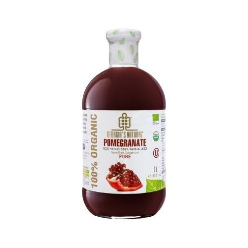 Georgia's Natural Organic Pomegranate Juice 1lt