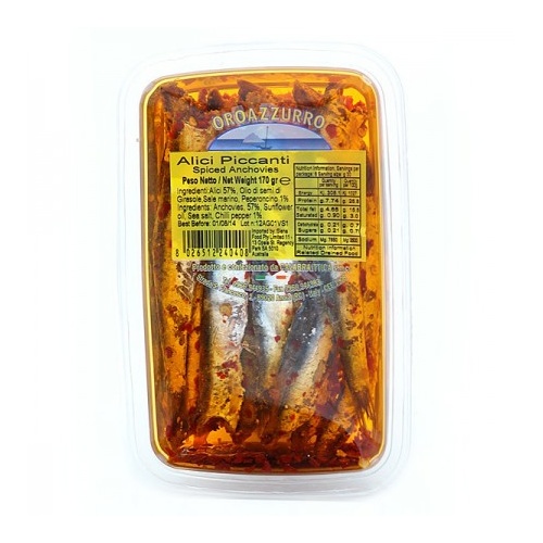 Oroazzurro  Anchovies 170g