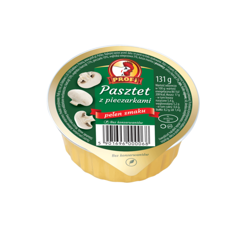 Profi Poultry Pate with Mushrooms 131g