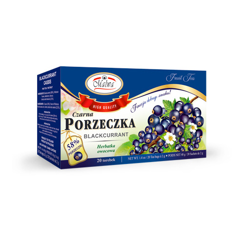 Malwa Blackcurrant (Porzeczka) Tea 20 Bags