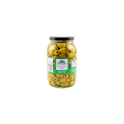 Benino Green Pitted Olives 2kg