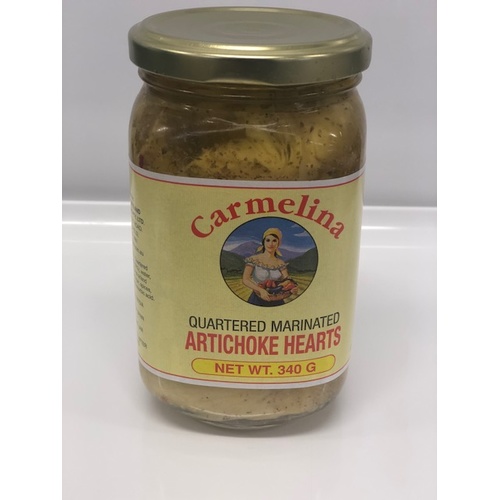 Carmelina Artichoke Hearts Quartered 340g