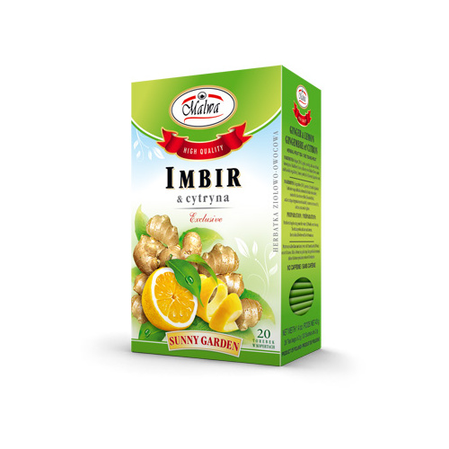 Malwa Sunny Garden Ginger with Lemon Tea 20 Bags