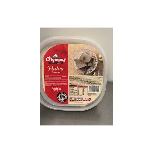 Olympos Halva Vanilla Tub 400g