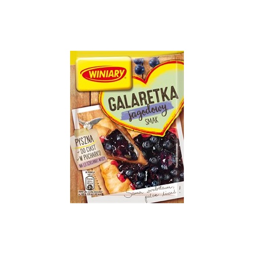 Winiary Jelly Blueberry Flavour 71g