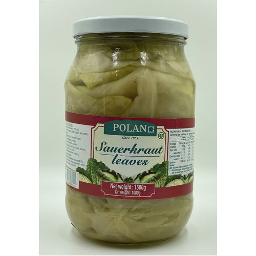 Polan Sauerkraut Leaves 1.5kg