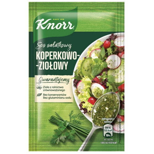 Knorr Dill with Herbs Salad Fix 9g