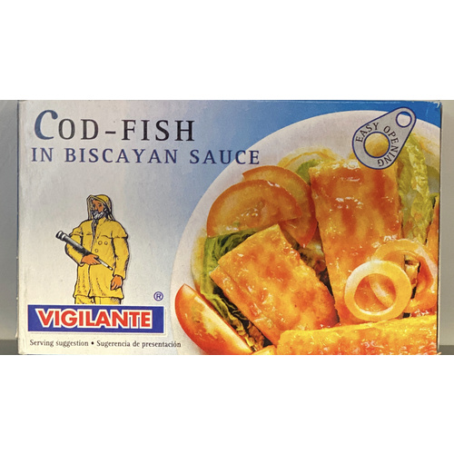Vigilante Cod In Biscayan Sauce 115g 