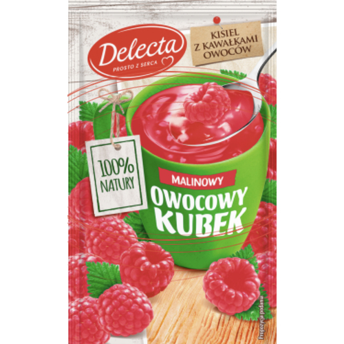 Delecta Raspberry Cup 30g